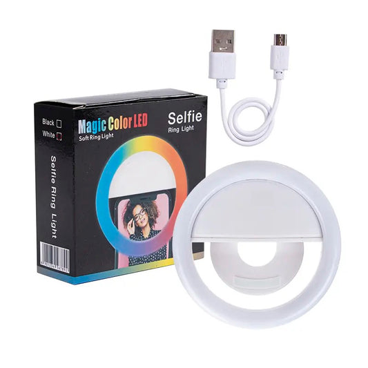 Rechargeable Colorful Self Ring Light LED
Magic Color LED Soft Ring Light