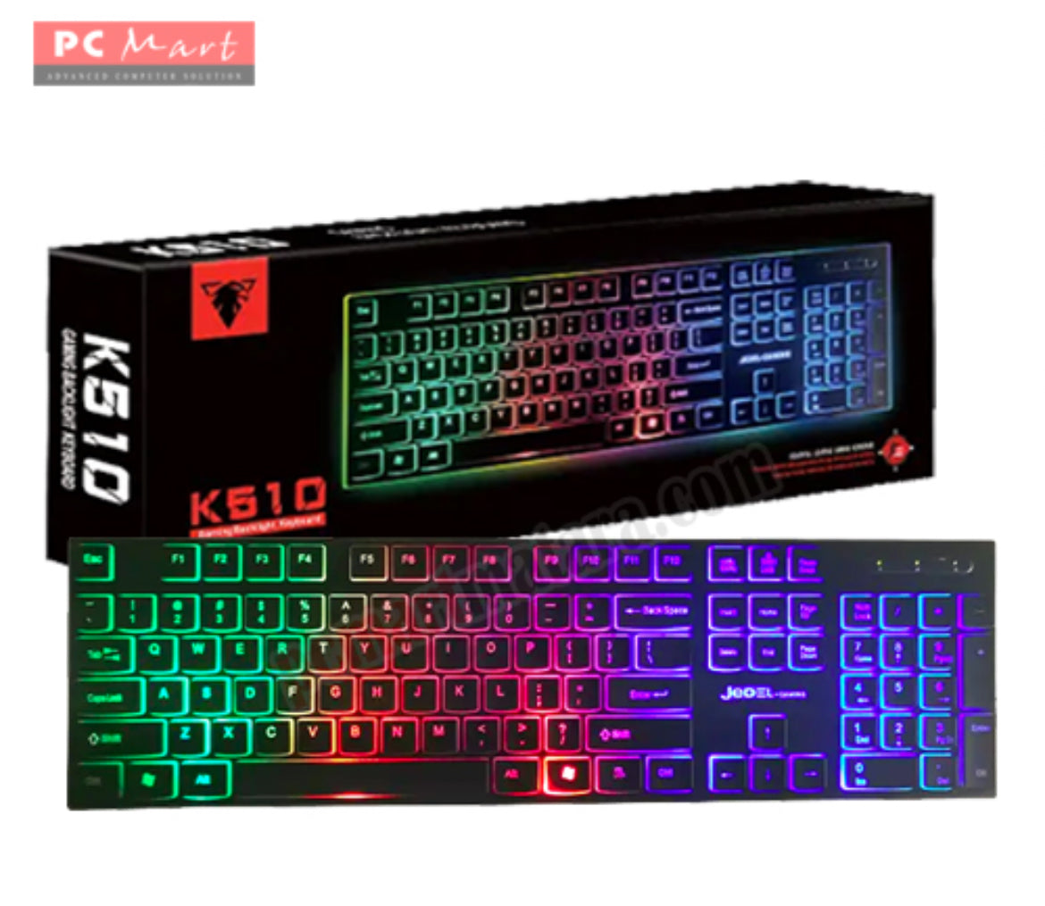 JEDEL K510 RGB KEYBOARD (3M)