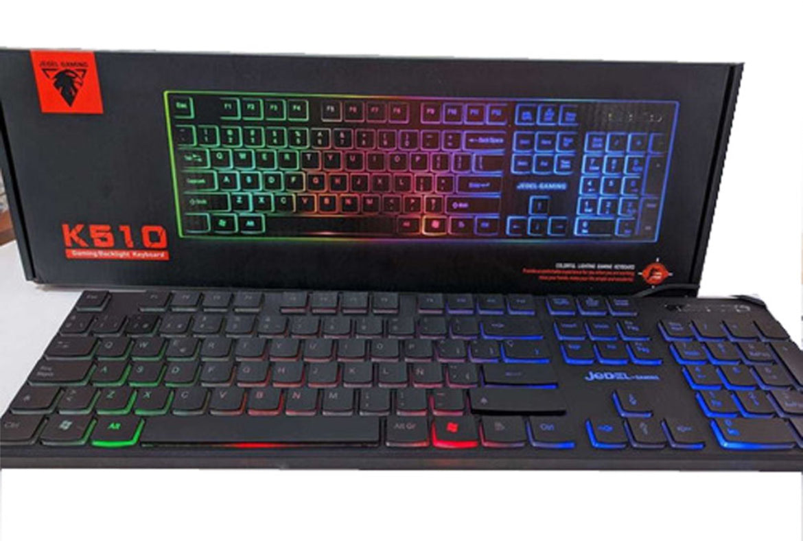 JEDEL K510 RGB KEYBOARD (3M)