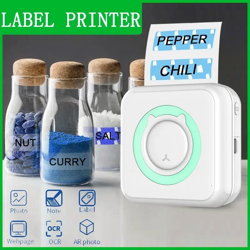 C15 Mini Wireless High Definition Portable Photo funprint App Control Printer Mini
Label Maker Thermal Printer