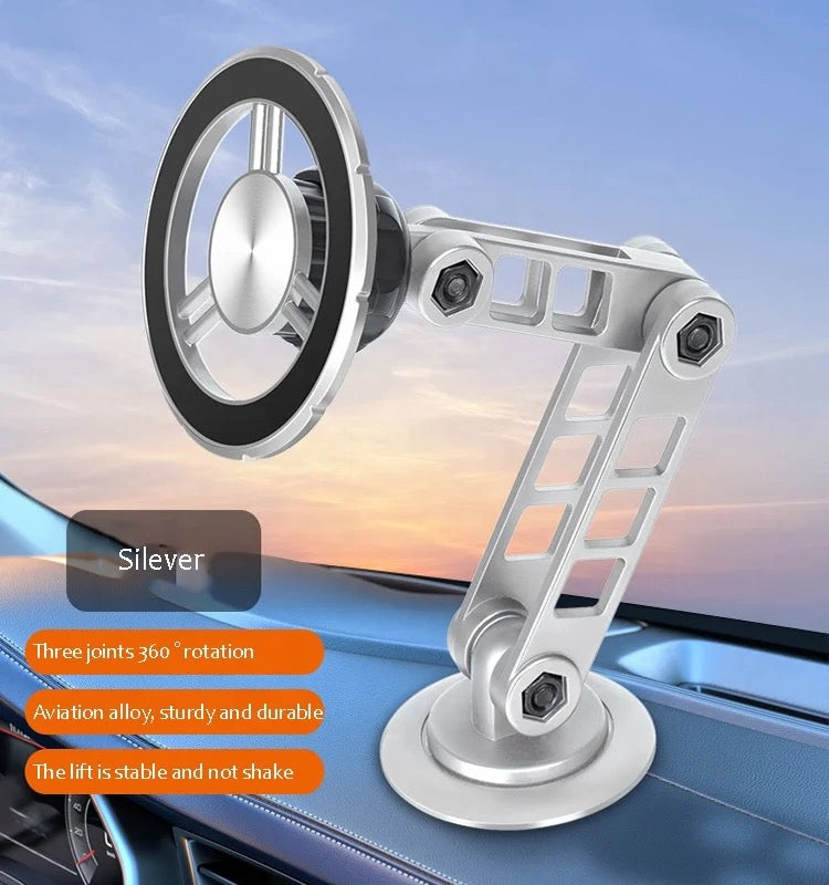 Aluminum Alloy Folding 360 Rotation Magnet Flexible Mobile Phone Stand Mount Universal
Dashboard Car Phone Holders