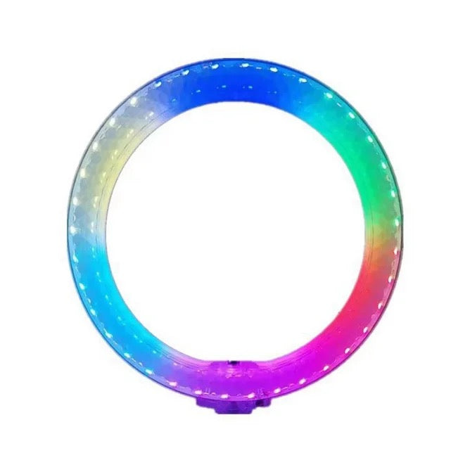 3D-26 Colorful Fill Light Live Broadcast Light Beauty Ring Light 6/8/10/12/13/14 inch 3D Crystal Double-sided
RGB