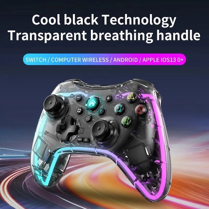 BSP SO3 wireless RGB Glare Lights 2.4G BT
Gamepad Controller For Switch PC Android V3 lOS
Wireless Elite Handle