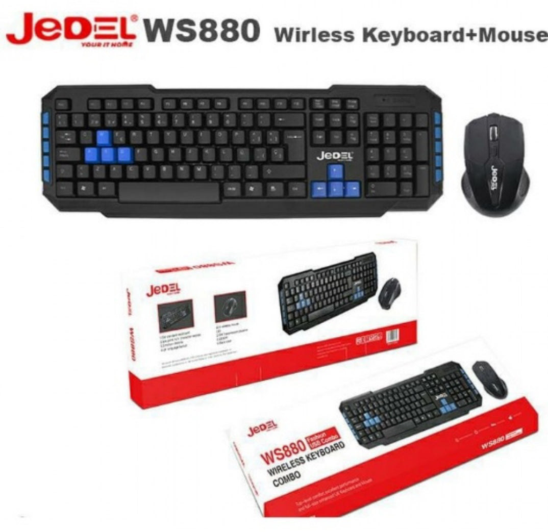 Budi Wireless keyboard and mouse WS880