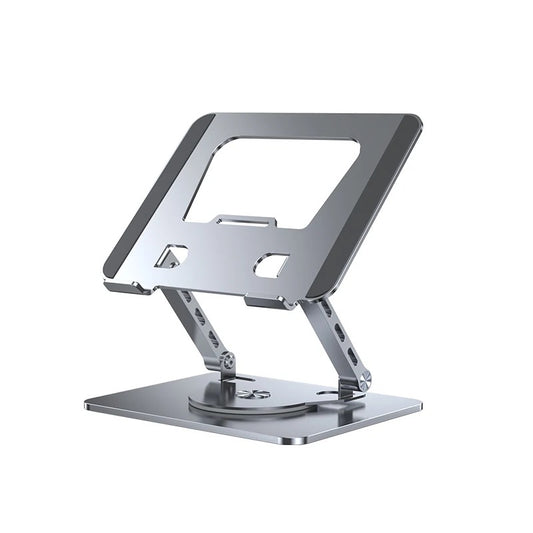 360-degree rotating laptop stand Desktop lift folding portable aluminum alloy metal cooling base computer stand