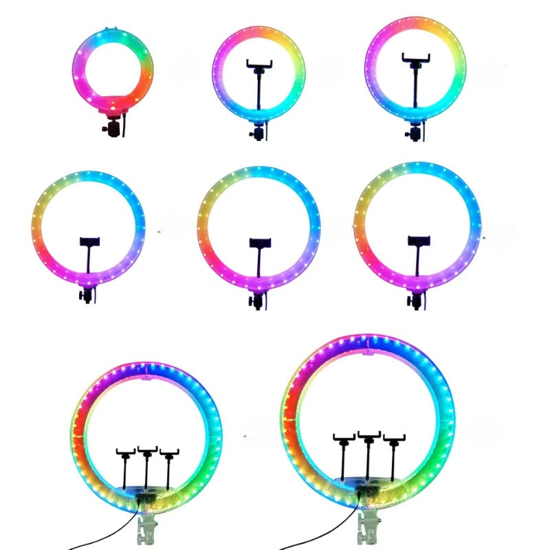 3D-45 Tiktok video Double-sided light crystal 18-inch/45CM fill ring light manufacturer photography live broadcast light