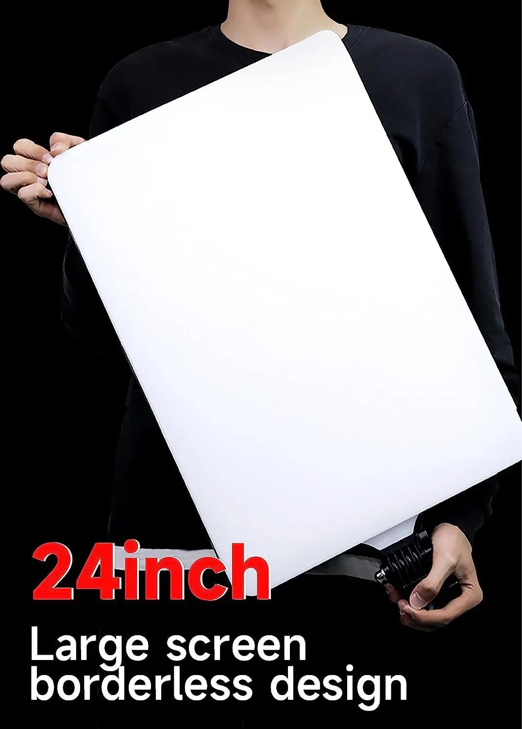 PM - 60RGB 24inch 19 inch RGB Big Professional Bi-Color Soft LED
Video Light Panel for Photography Videography with Remote Control