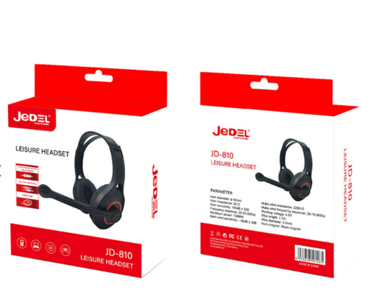 HEADPHONE GAMING JEDEL JD-810 WITH MICROPHONE