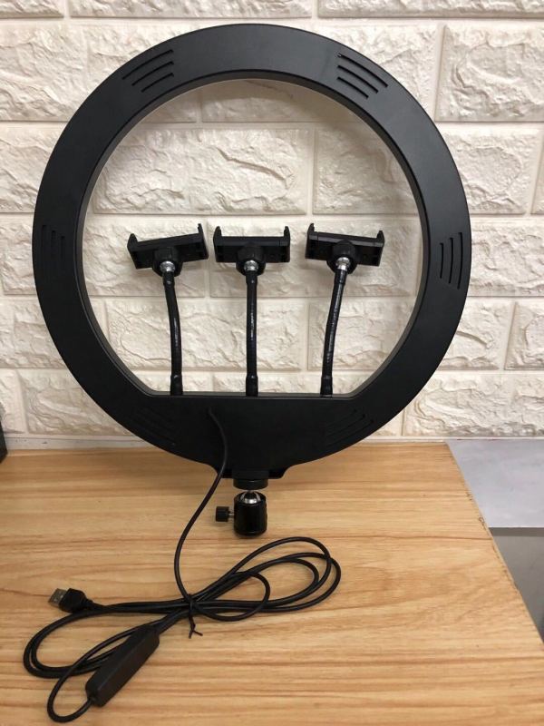 LC-363CM Live Streaming Fill Light Doyin Online Influencer Anchor Beauty Skin Rejuvenation ''Phone Selfie LED Ring Lights Fill Light