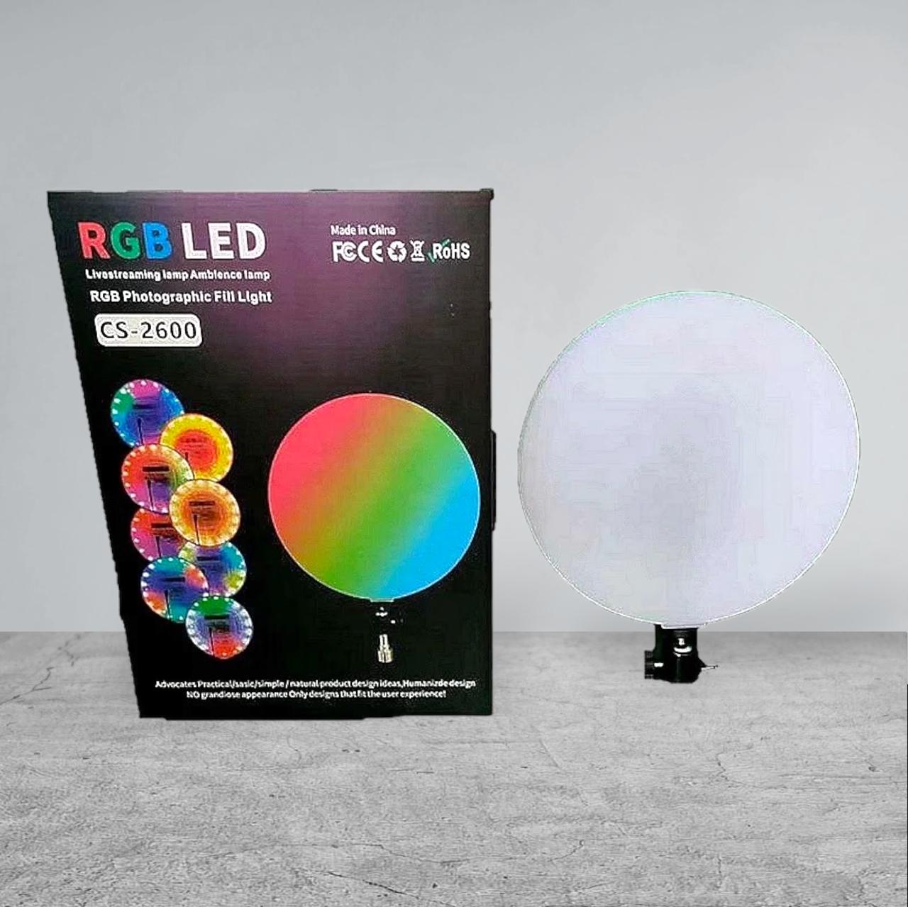 RGB LED Live Streaming Lamp Ambience Lamp RGB Photographic Fill Light