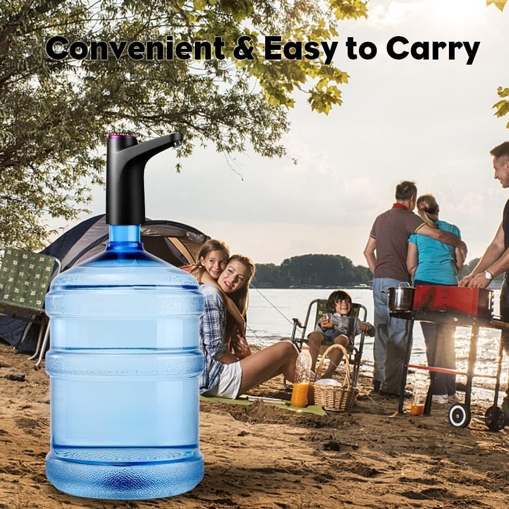 Water Dispenser, Electronic Drinking Water Pump, Good for Home, Office, Outdoor Activities